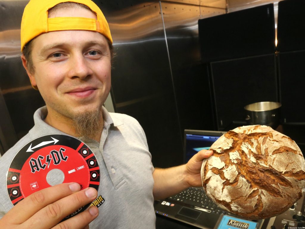 Musik für das Brot: Bäcker Axel hat den Beat
